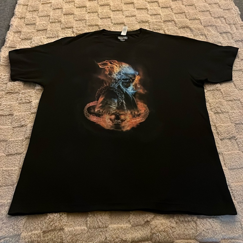 Ghost Rider Tee, Large, Black.